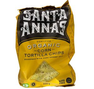 Santa Anna's Corn Chips, organic