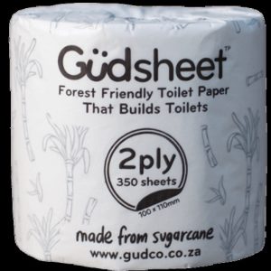 Güdsheet 2ply - Forest Friendly Toilet Paper Made From Sugarcane