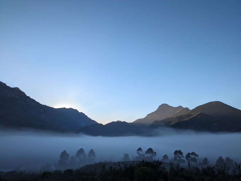 Greyton Winter Sunrise