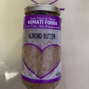 Almond Butter, dry roasted (no oil), 1kg, mostly local