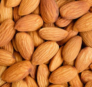Almonds (non pareil), raw, local