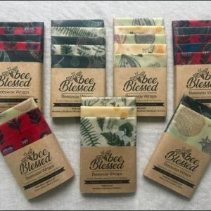 Bee Blessed Beeswax Wraps