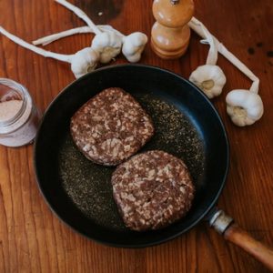Red Pastured Beef: Beef Patties, 2 x 150g