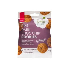 Happy Earth People Mini Dark Chocolate Chips Cookies