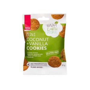 Happy Earth People Mini Coconut Vanilla Cookies