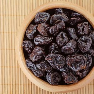 Plums, dried, sulphur free, not organic, local