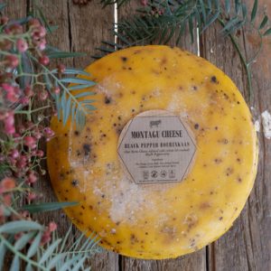 Spotted Black Boerenkaas, (Whole & Crushed black pepper boerenkaas)