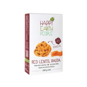 Happy Earth People - Red Lentil Fusilli Pasta