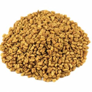 Fenugreek seeds, not organic, imported