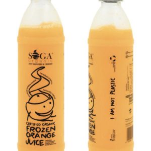 Certified organic orange juice, 500ml