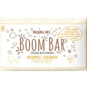 Nanuki - Seismic Crunch Boom Bar, 12 x 60g bars
