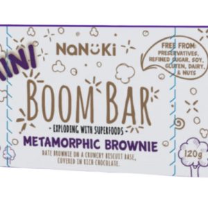 Nanuki - Metamorphic Brownie Mini Boom Bar, 6 x 20g bars