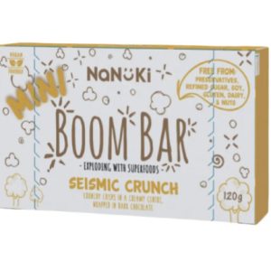 Nanuki - Seismic Crunch Mini Boom Bars, 6 x 20g bars