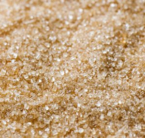 Brown cane sugar, organic, local