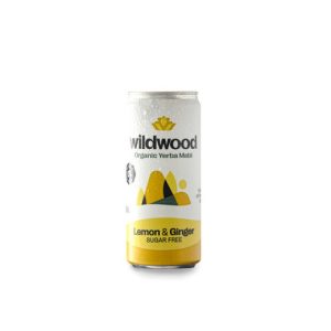 Wildwood Yerba Mate - Lemon & Ginger Sugar Free - 300ml x 6 units